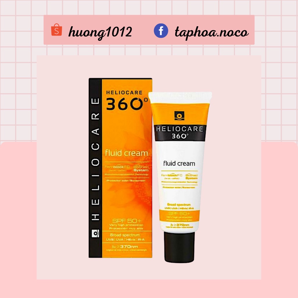 Kem chống nắng Heliocare 360 fluid cream