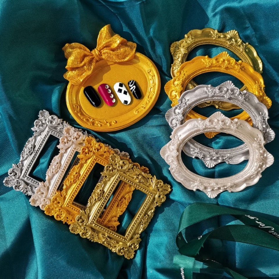 Khung ảnh trang trí vintage, khung tranh decor, phụ kiện chụp ảnh phong cách cổ điển