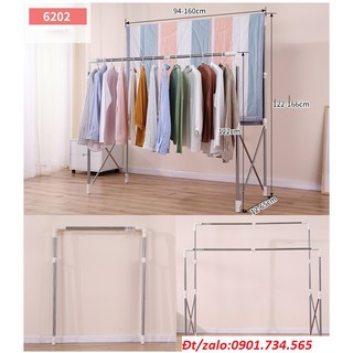 Sào phơi đồ gấp gọn thông minh - giàn phơi quần áo bền bỉ chắc chắn