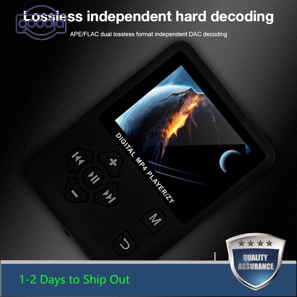 Máy Nghe Nhạc MP3 2022 Bluetooth 5.0 MP3 HIFI FM Radio Đầu Đọc Ebook