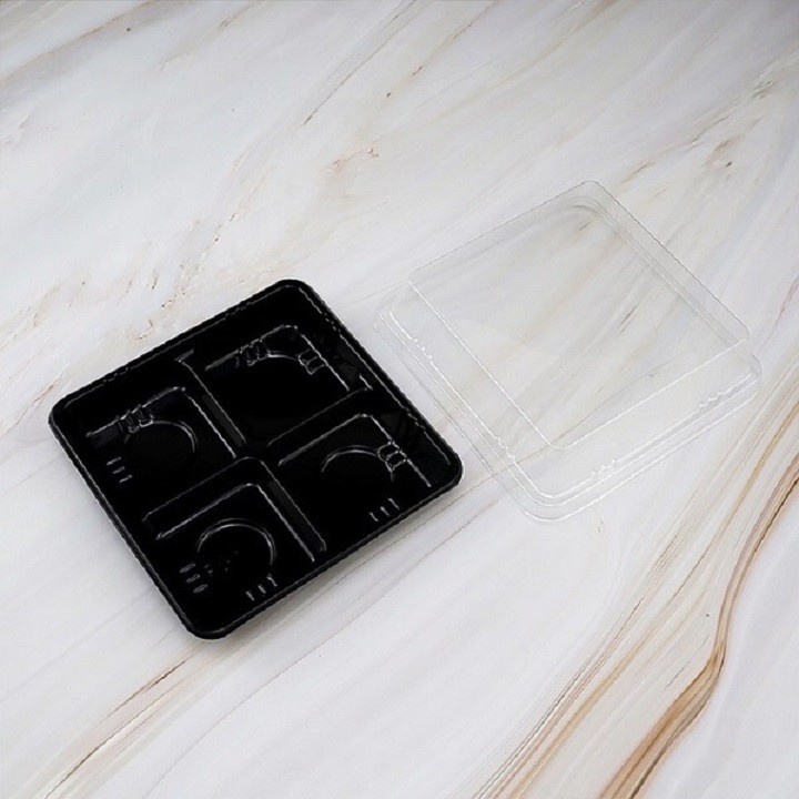 50-100 Hộp đựng bánh fg134 – 4 ngăn – Hàng Nhập