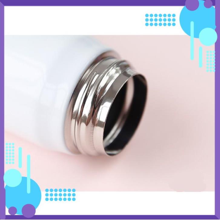 5y5 BÌNH INOX GIỮ NHIỆT NẮP CÀI - MÀU PASTEL - 450ML