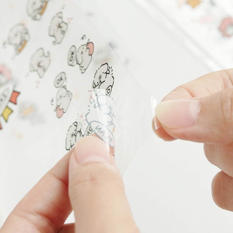 Miếng Dán Ghi Chú Ghi Chú Ngày Tháng Họa Tiết Hoạt Hình Cho Lớp Học