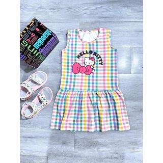 Váy Xinh Cho Bé Gái Hello Kitty