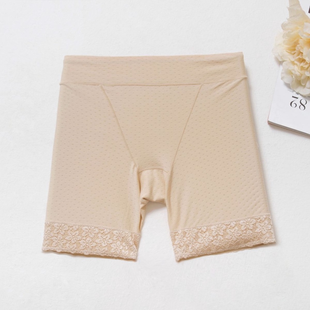 Quần Mặc Trong Váy Cotton Thông Hơi Co&amp;Com Co Giãn Siêu Thấm Hút QV5155