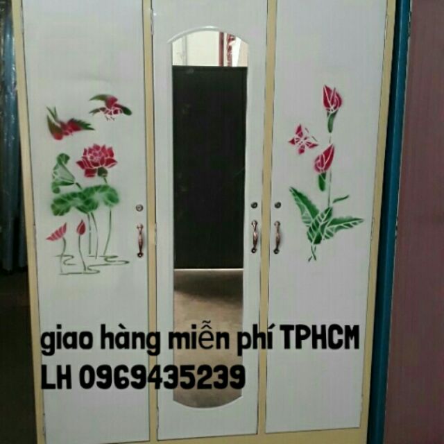 Tủ sắt quần áo 3 cánh  tại hcm