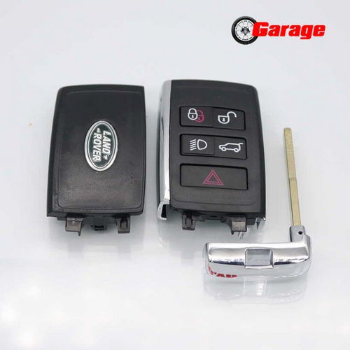 Vỏ độ chìa Range Rover 5 nút Evoque, Sport, LR3, LR4 Discovery - LAN06B6B5