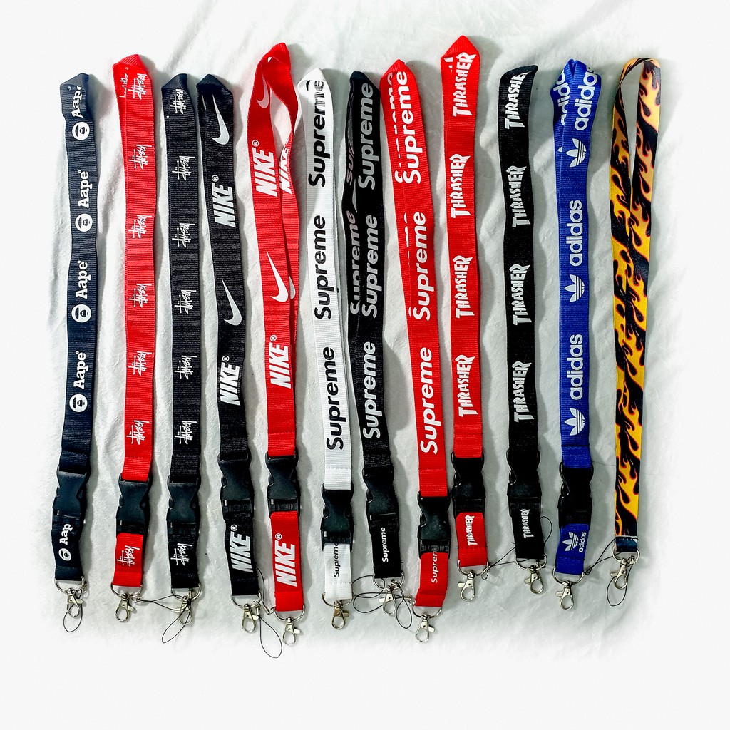 Dây đeo thẻ Keychain Lanyard Cao Cấp các loại