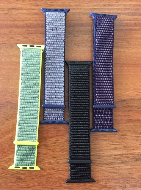 Dây vải khoá dán sport loop dành cho Apple Watch