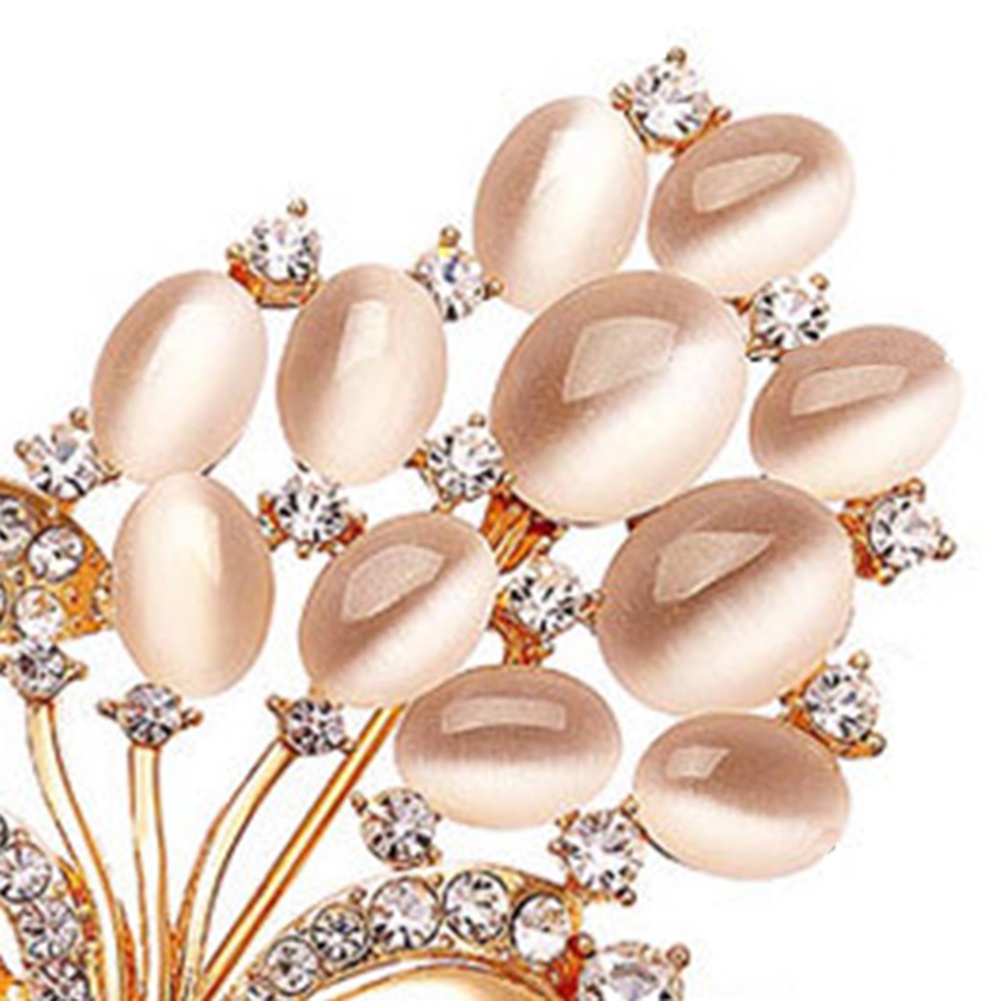 Ghim Cài Áo Hình Bông Lúa Mạch Đính Đá Nhân Tạo Thời Trang Cho Nữ