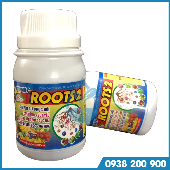 Kích Ra Rễ Roots 2 (100ml) - Phân bón lá Roots2 - Ra Rễ cực mạnh Roots2