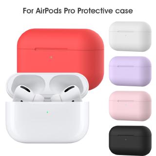 Vỏ bọc hộp đựng tai nghe chống sốc chất liệu silicone cho Apple Airpods Pro