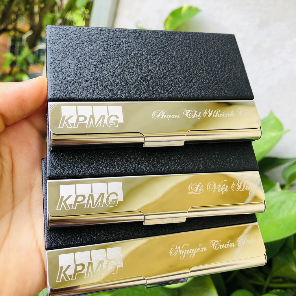 Hộp Đựng Name Card, Thẻ ATM, Ví Đựng Card Visit 652 khắc tên theo yêu cầu lấy ngay ở HÀ Nội
