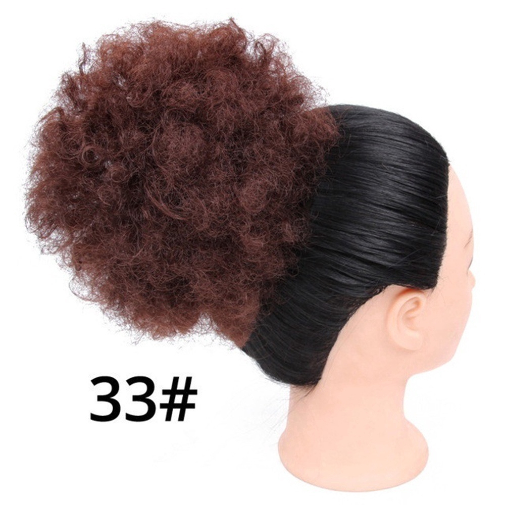 Búi Tóc Giả Ngắn Có Dây Rút Dành Cho Nữ