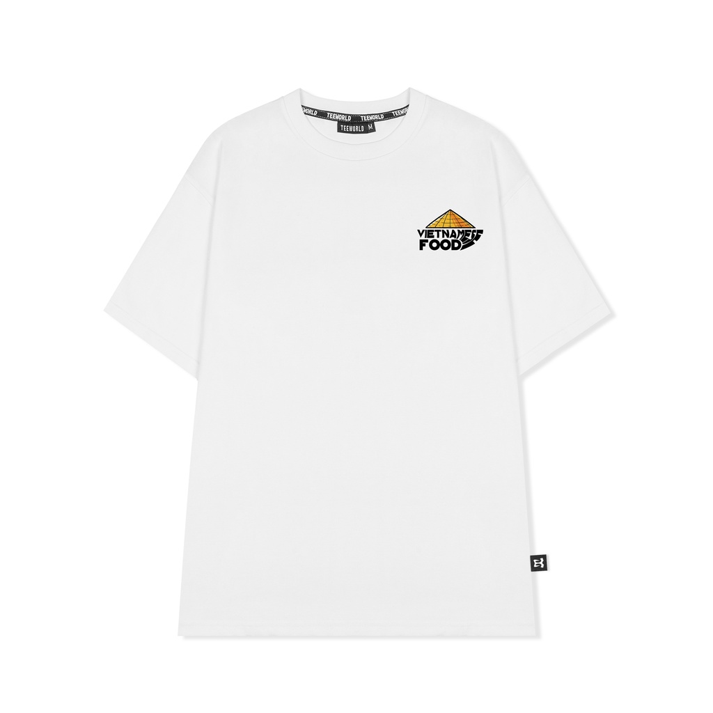 Áo thun món ăn Việt Nam - áo thun Local Brand Teeworld TW x Vietnamese Food - Hột Vịt Lộn Nam Nữ Trắng Đen Form Rộng Uni