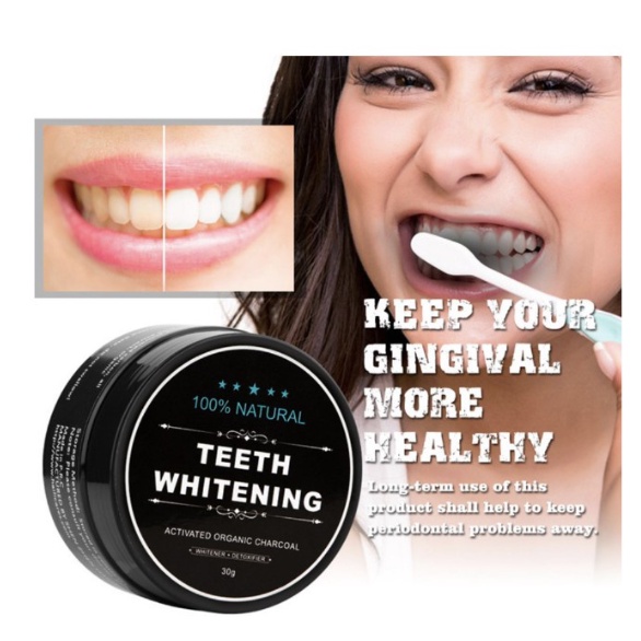 Bột Đánh Răng Than Tre Hoạt Tính 30g