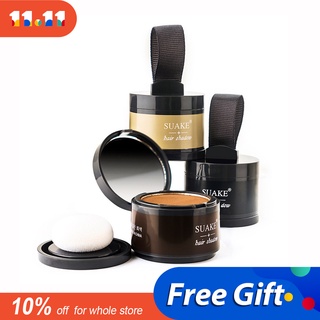 Phấn phủ chân tóc/tạo khối/vẽ lông mày điều chỉnh che khuyết điểm 4 màu tùy chọn