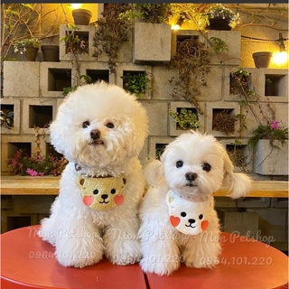 Yếm cổ vải cho thú cưng