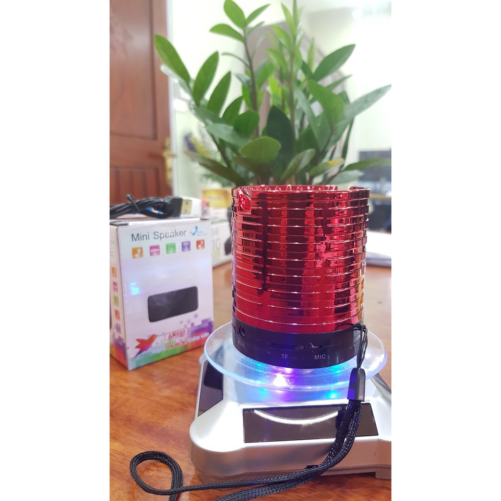 LOA Bluetooth Mini Công Nghệ Mới âm thanh nổi (có giá đỡ điện thoại)