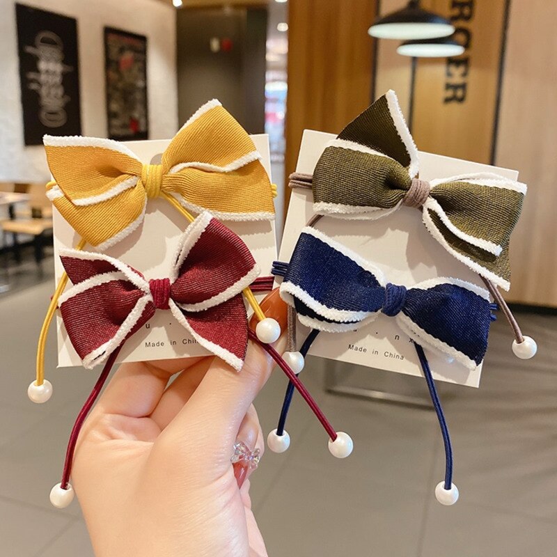 Dây Buộc Tóc Có Chi Tiết Nơ Thời Trang Cho Nữ