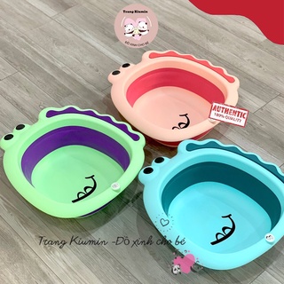 Chậu rửa mặt khủng long cho bé
