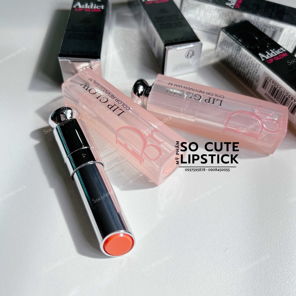 Son Dưỡng D.ior Addict Lip Glow 001 004 012 015 007 006 010 008 8 020 031 035 033 038 039 028 Tester Fullsize