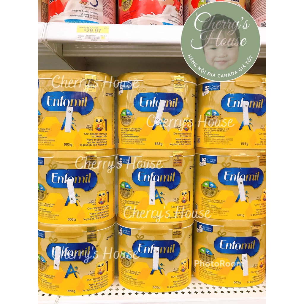 SỮA ENFAMIL CANADA SỐ 1 663GR