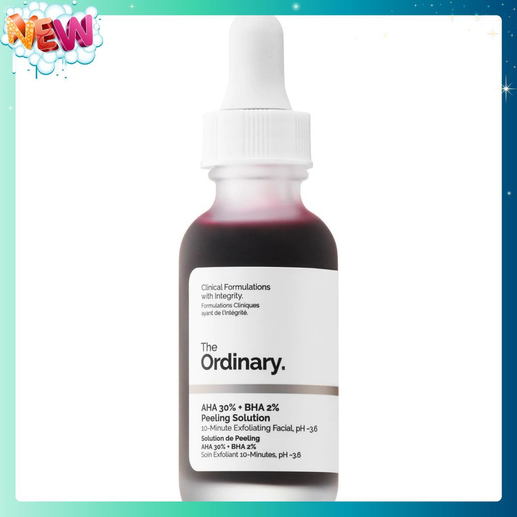 Tẩy Tế Bào Chết Mặt The Ordinary AHA 30% + BHA 2% Peeling Solution 30ml ๖ACE✪