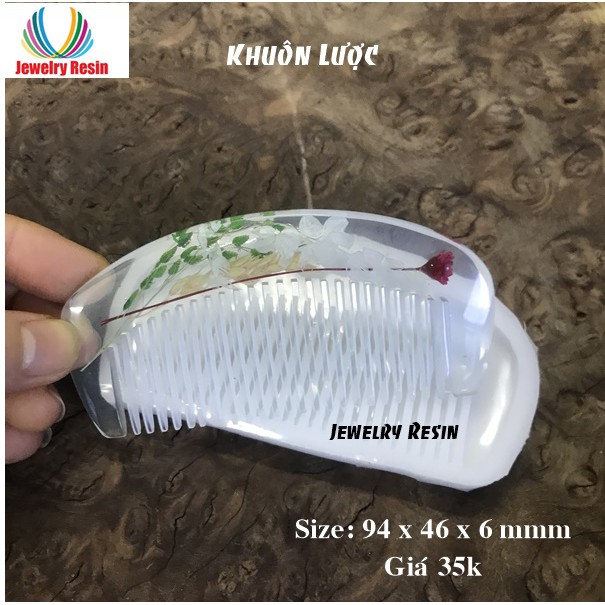 Epoxy Resin: KHuôn Silicone Khuôn Lược