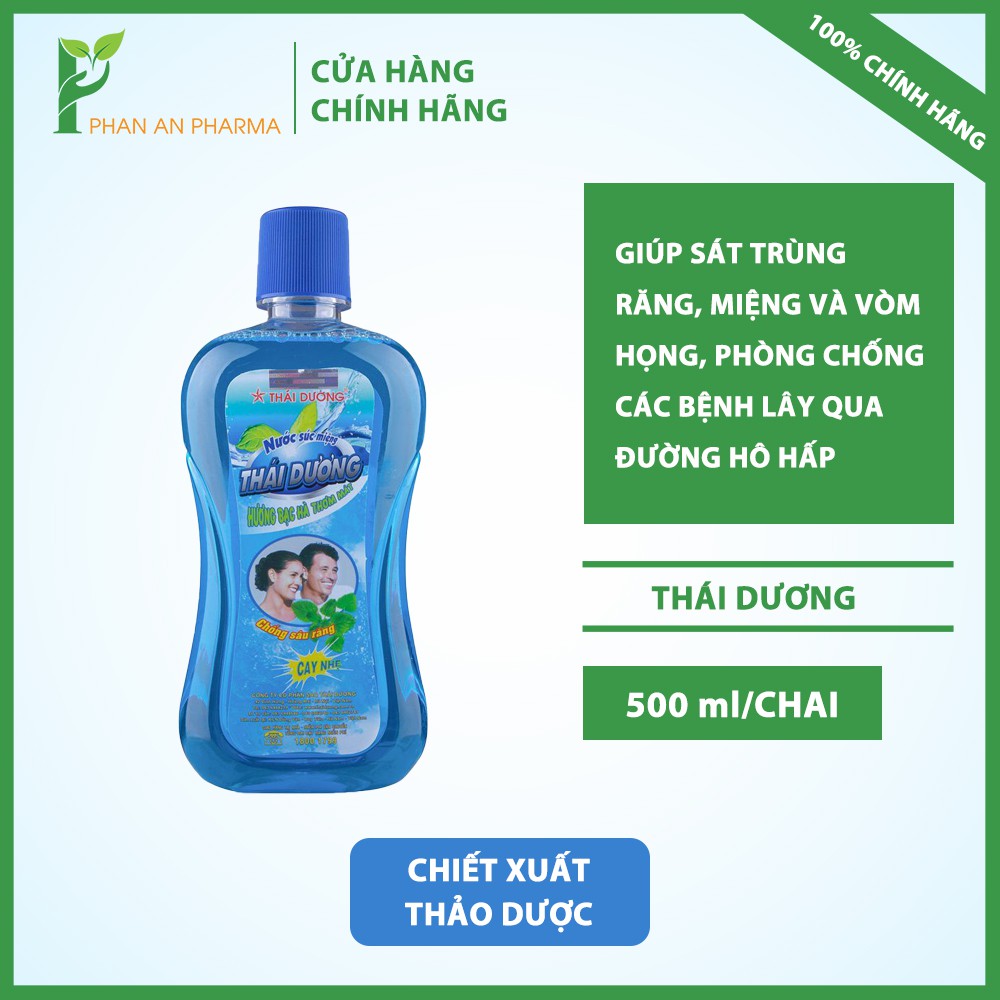 NƯỚC SÚC MIỆNG THÁI DƯƠNG 500ml CN165