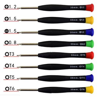[ SIÊU SALE ] - V11 -  Bộ 8 cây vít đa năng đầu Xịn - bộ tua vít sửa điện thoại ,xe hơi ,máy tính ,vật dụng trong nhà