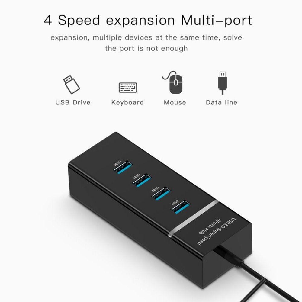 Bộ Chia 4 Cổng USB 3.0 5Gbps Tốc Độ Cao Chuyên Nghiệp