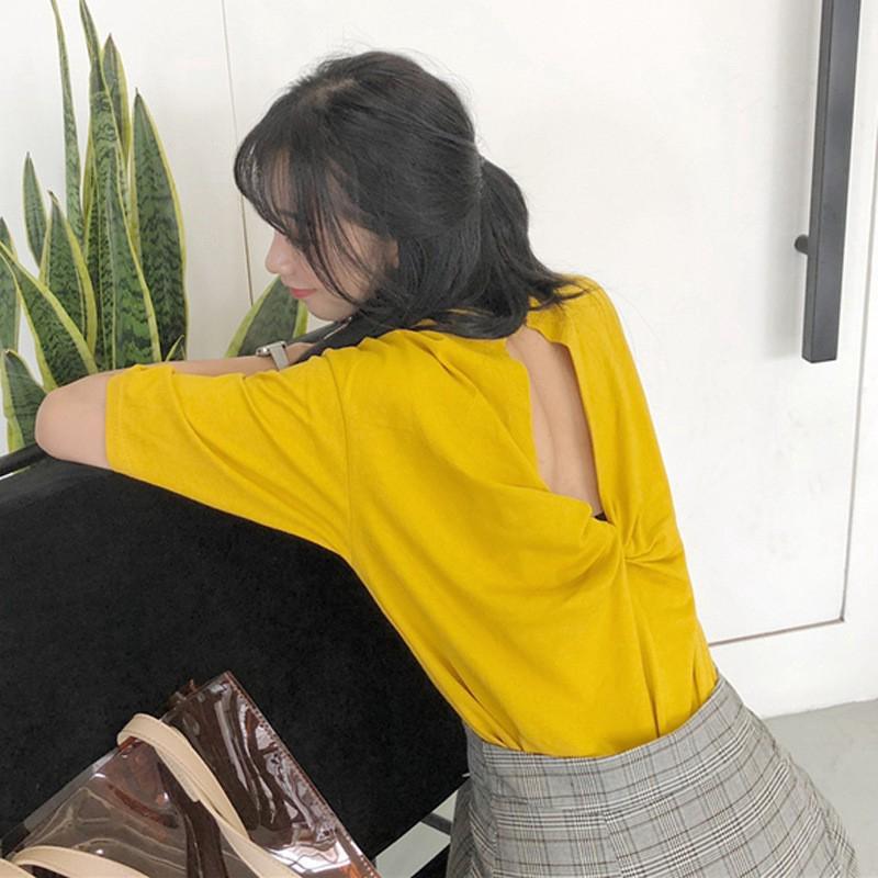 Áo thun tay ngắn phong cách hàn quốc