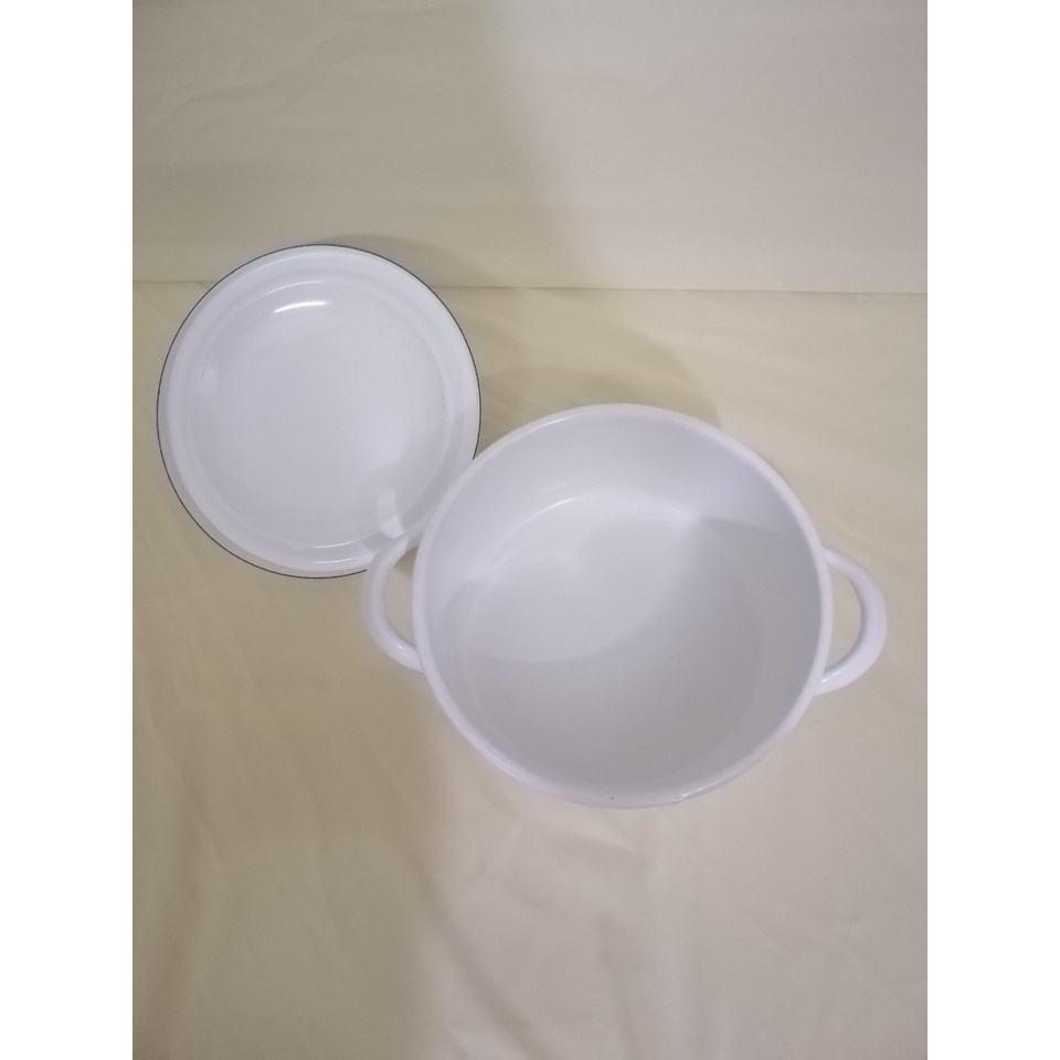 Nồi men nội địa Nhật (made in Japan), size 20cm, cao 10cm (mã 706), Dùng được bếp từ