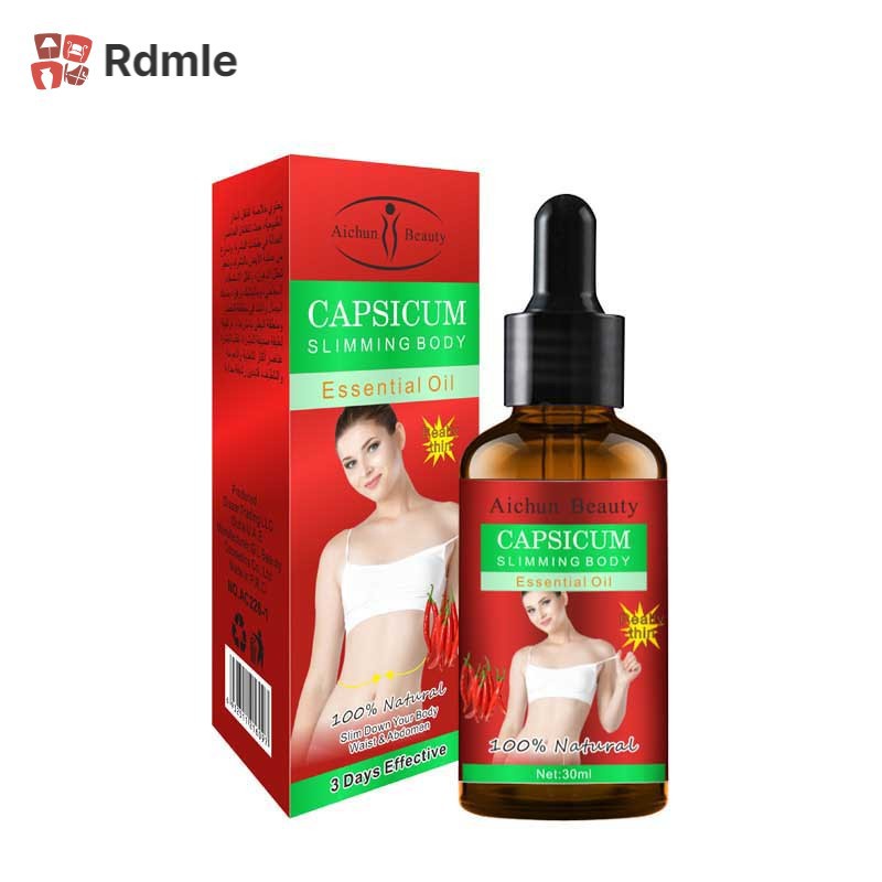 [COD]# RDMLE Slimming Essential Oil Weight Loss Leg Body Waist Fat Burning Massage For Men Women