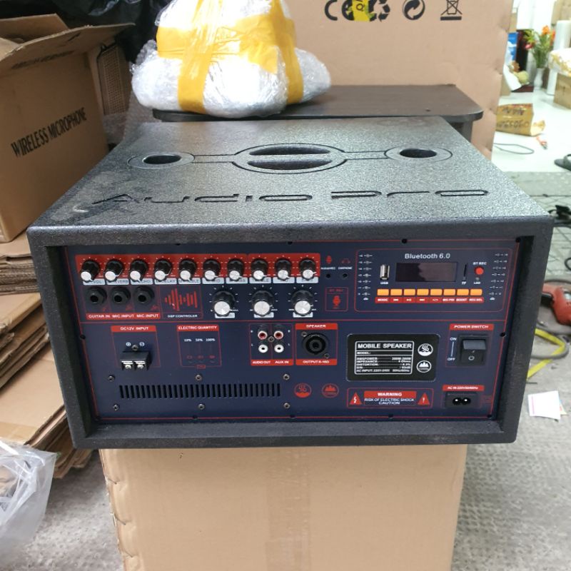 Mạch Loa Kéo 40 Đôi Kèm Hộp Gỗ Giảm Amply