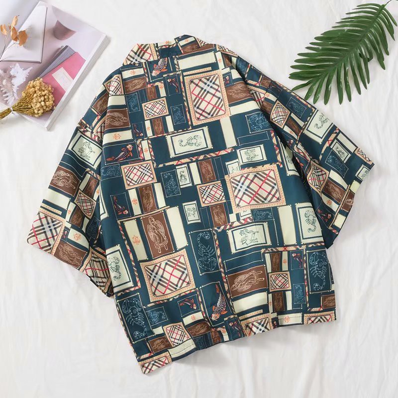 Cute fashion short sleeve shirt for men Áo