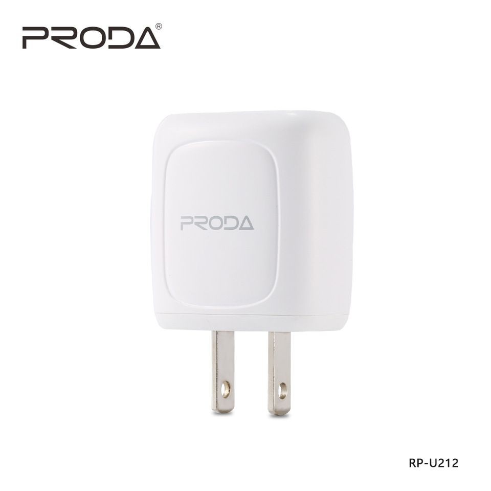 CỐC SẠC PRODA RP-U212 2 CỔNG USB