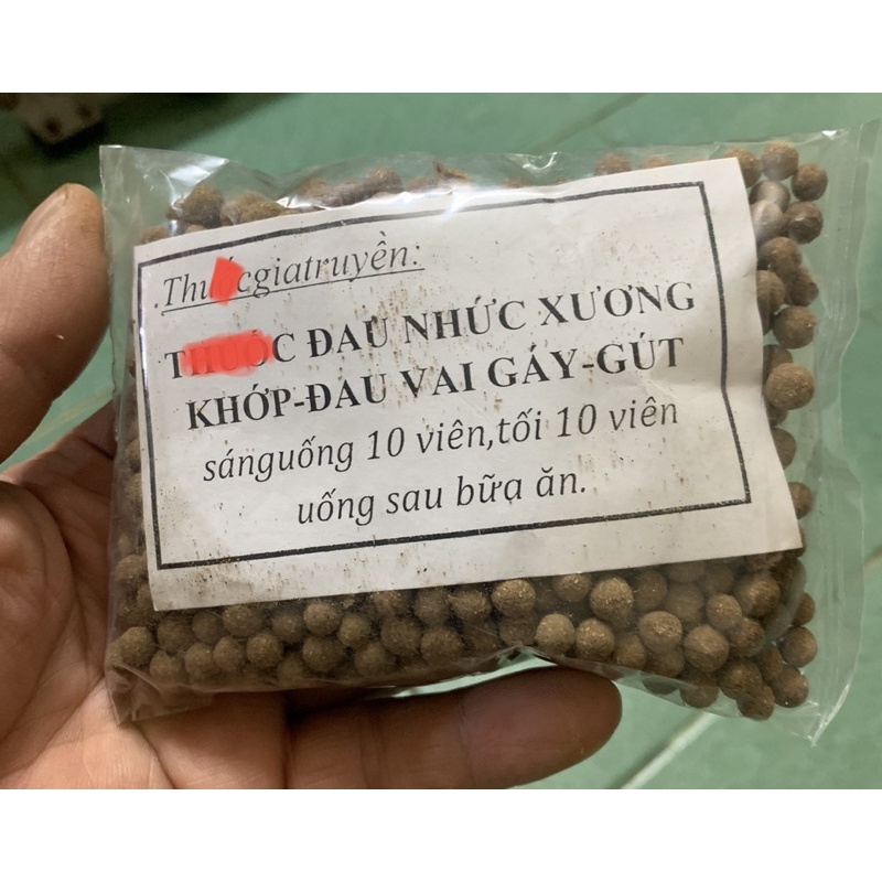 Đau nhức xương khớp (túi 100g) dạng viên tiện lợi