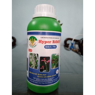 SIÊU KÍCH RỄ, BUNG ĐỌT, KHÁNH SÂU BỆNH VÀ VI NẤM - HYPER ROOT+TVL 500 ml