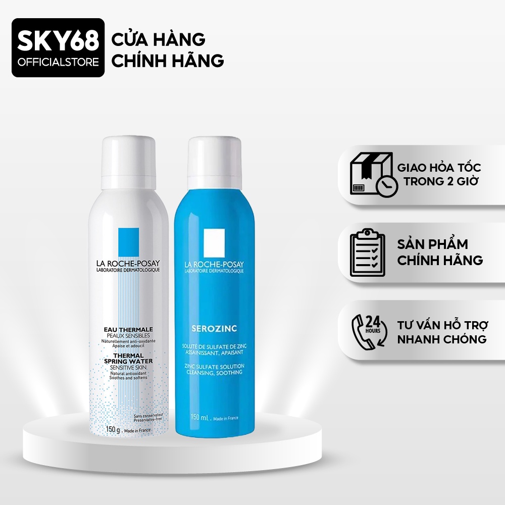 Nước khoáng giúp làm sạch và dịu da La RochePosay 150ml