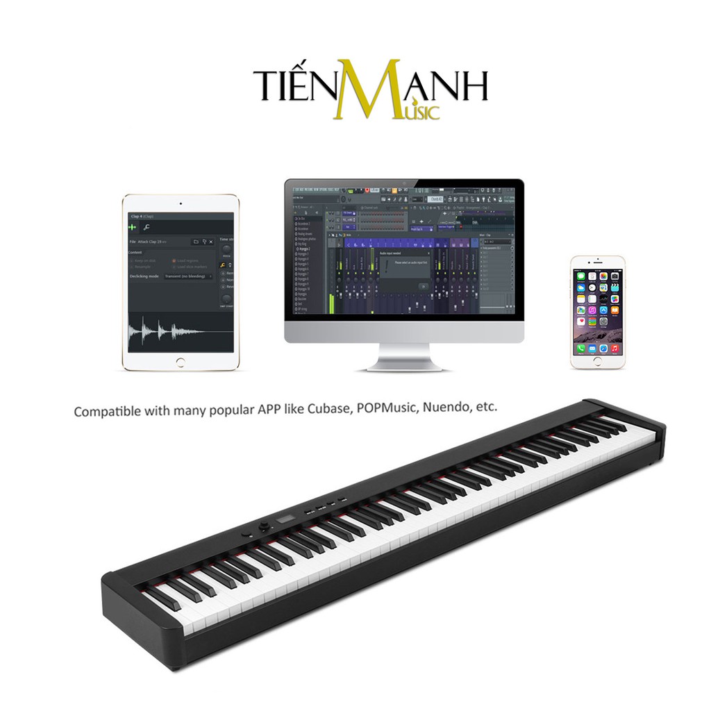 Đàn Piano Điện Bora BX5 - 88 Phím nặng Cảm ứng lực Midi Keyboard Controllers BX-5 - Chính Hãng