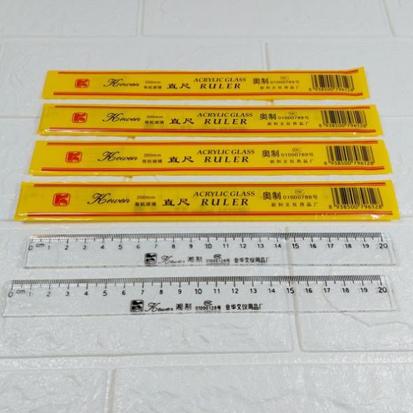 Thước kẻ 20cm loại dày đẹp