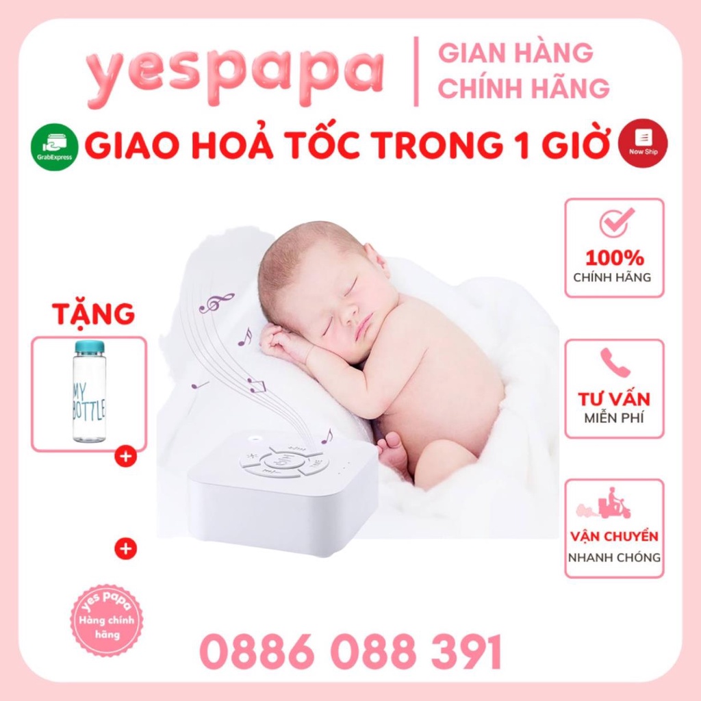 [Chinh hang] Máy phát âm thanh trắng,tiếng ồn trắng Music light Sleep (máy tạo tiếng ru giúp bé ngủ ngon, sâu giấc)