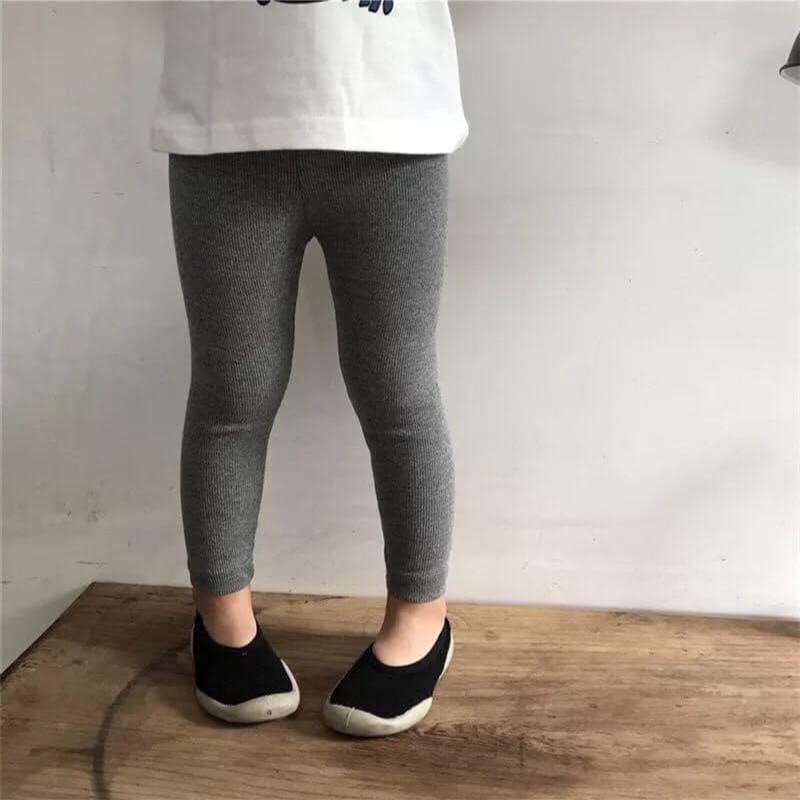 Quần legging bé gái set 3 quần len tăm ôm sát co dãn ấm áp cho bé hoạt động thỏa mái