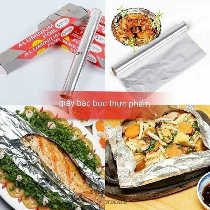 GIẤY BẠC NƯỚNG THỊT cuộn 10 met