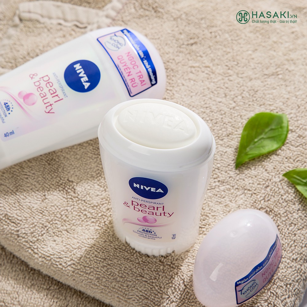 Sáp Ngăn Mùi Nivea  Pearl and Beauty Ngọc Trai 40ml