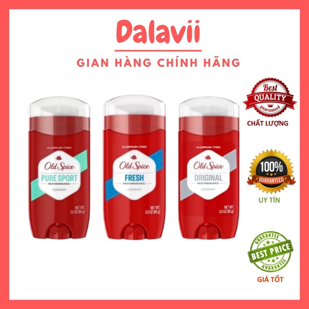 Lăn khử mùi Old Spice, sáp khử mùi Old Spice Mỹ, lăn nách ngăn đổ mồ hôi - Shop Dalavii