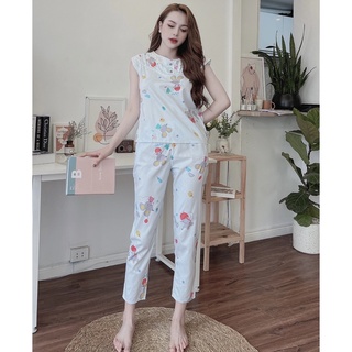 chất thô hàn ( ảnh thật) đồ bộ mặc nhà