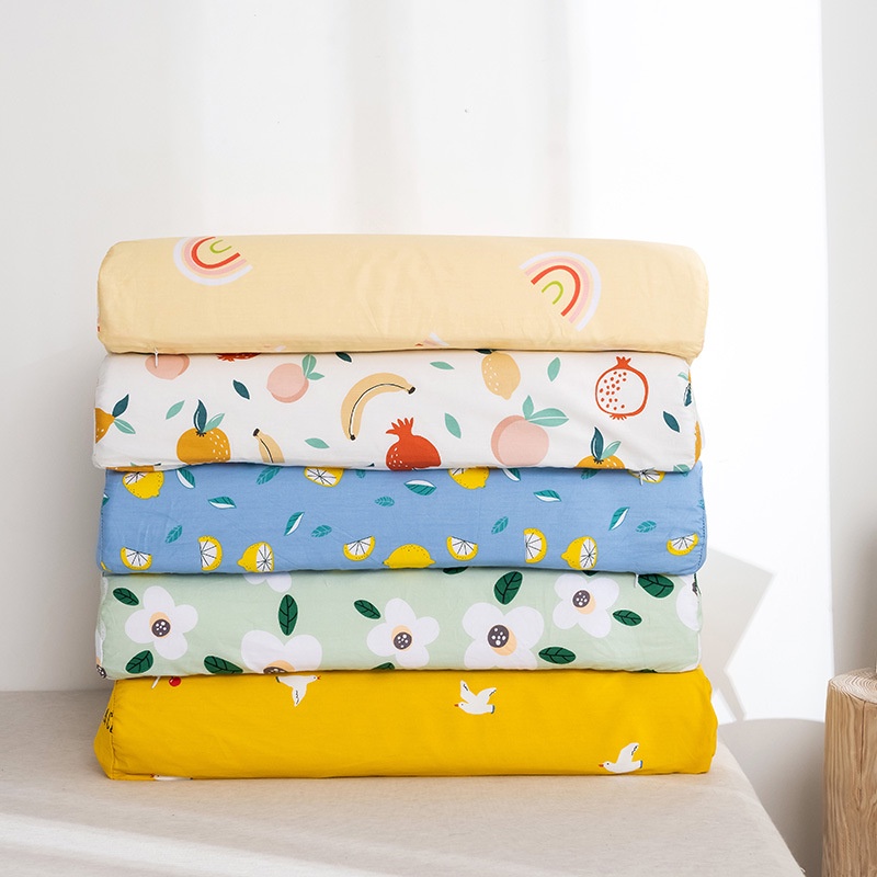 Vỏ Gối Vải Cotton Cao Su Dành Cho Người Lớn Và Trẻ Em